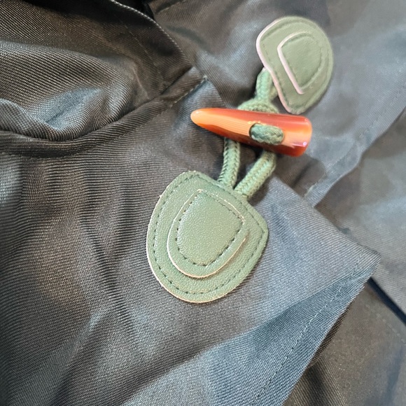 Unisex Dark Green Hooded Cloak - Picture 11 of 11